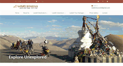 Desktop Screenshot of ladakhadventuretours.com